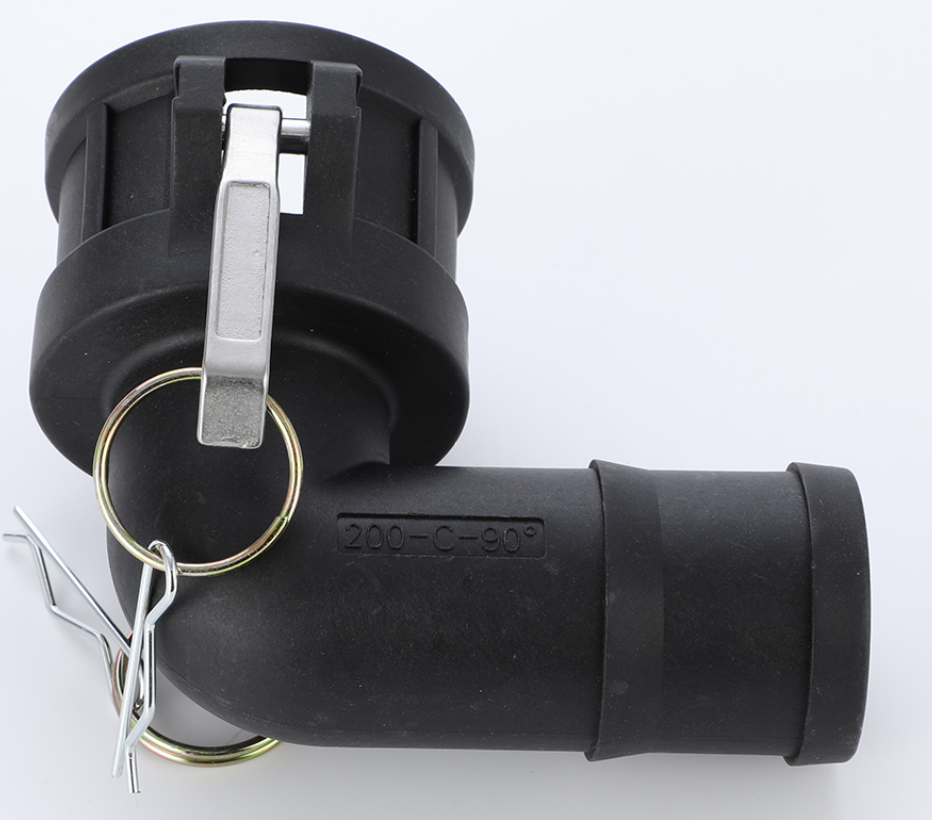 Camlock 90-Degree Female Elbow 3" Barb