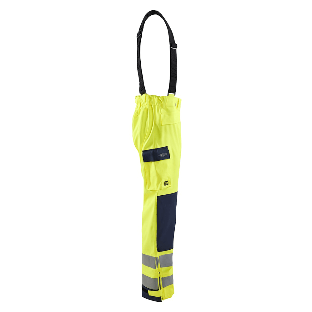 Blaklader 1313 Multinorm Flame Resistant Hi-Vis Rain Trousers Level 2