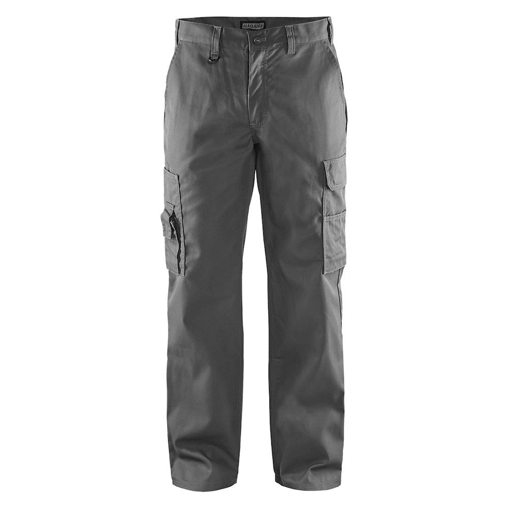 Blaklader 1400 Cargo Trousers Grey / 30" Waist, Short Leg