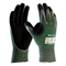 ATG MaxiCut 34-304 Palm Coated Oil Resistant Grip Cut Gloves (12 Pack)
