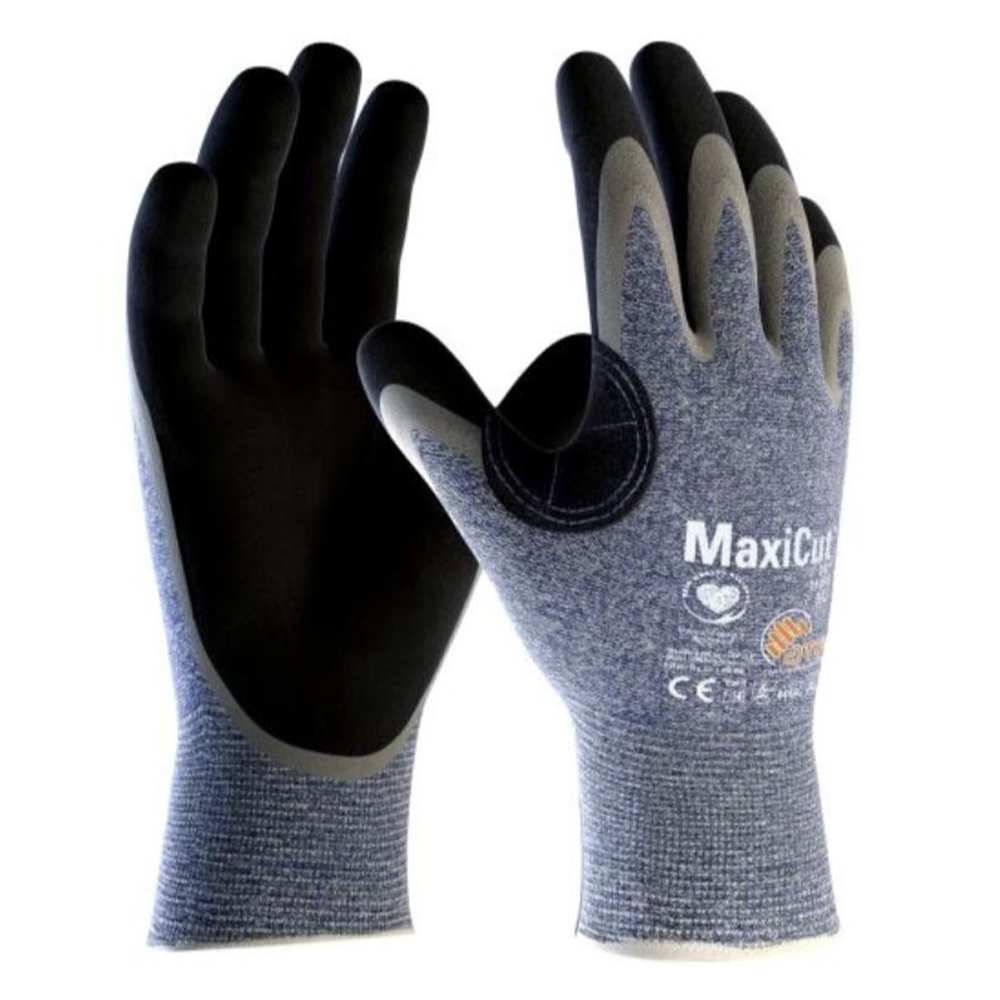 ATG MaxiCut 34-504 Oil Resistant Grip Cut Gloves (12 Pack)
