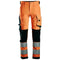 Snickers 6343 High-Vis Class 2 Stretch Trousers