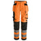 Snickers 6734 High-Vis Class 2 Women's Stretch Trousers Holster Pockets