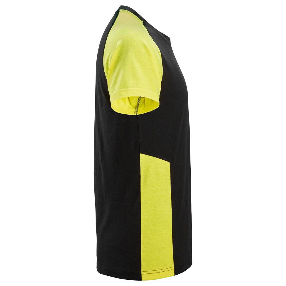 Snickers 2550 Two-Coloured Short Sleeve Cotton T-Shirt