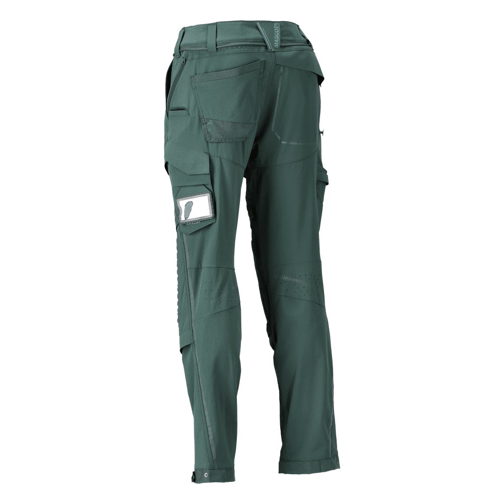 Mascot 22279 Ultimate Stretch Click System Pocket Trousers Forest Green