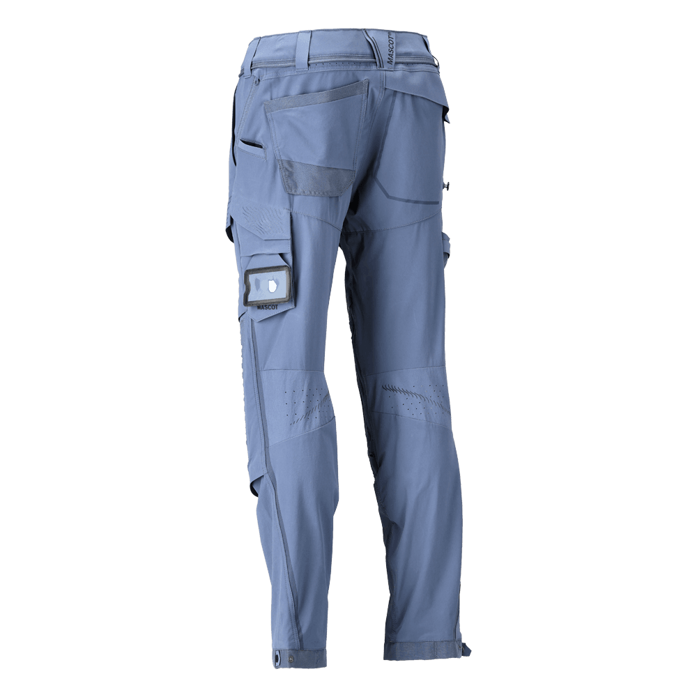 Mascot 22279 Ultimate Stretch Click System Pocket Trousers Stone Blue