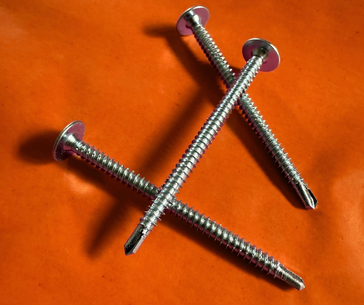TechFast Waferhead Self-Drill Torx Screw 4.8 x 70mm - Zinc Plated | Box of 200