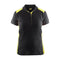 Blaklader 3390 Women's Polo Shirt Black / Hi-Vis Yellow