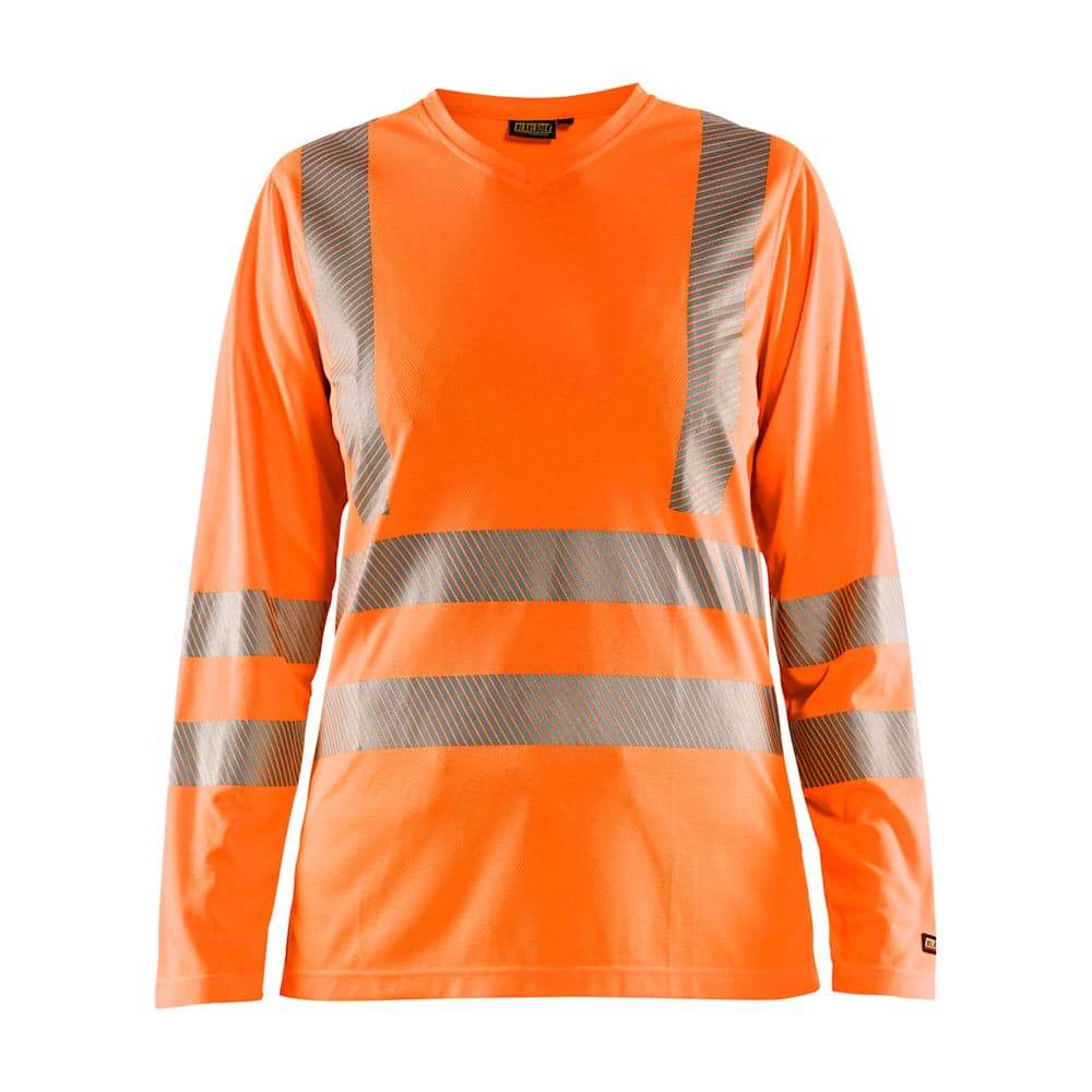 Blaklader 3485 Women's Hi-Vis T-Shirt Long Sleeve