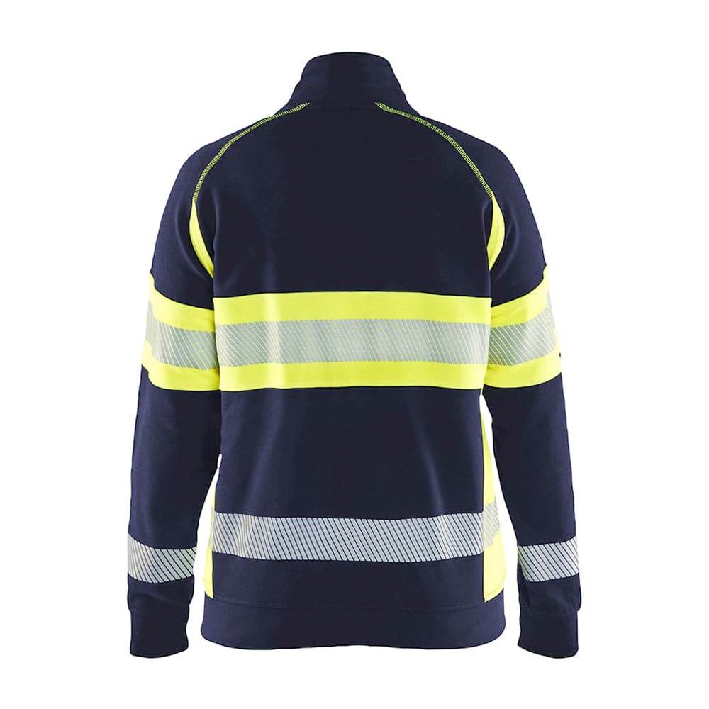 Blaklader 3505 Women's Hi-Vis Full Zip Sweatshirt