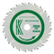165mm x 20mm x 2.2mm 24 Tooth Track/Circular Saw Blade - 4101