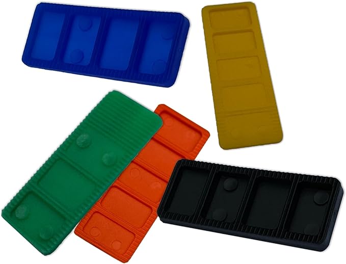 Polypropylene Wedge Packers - 28mm W - Plastic Shims and Packers