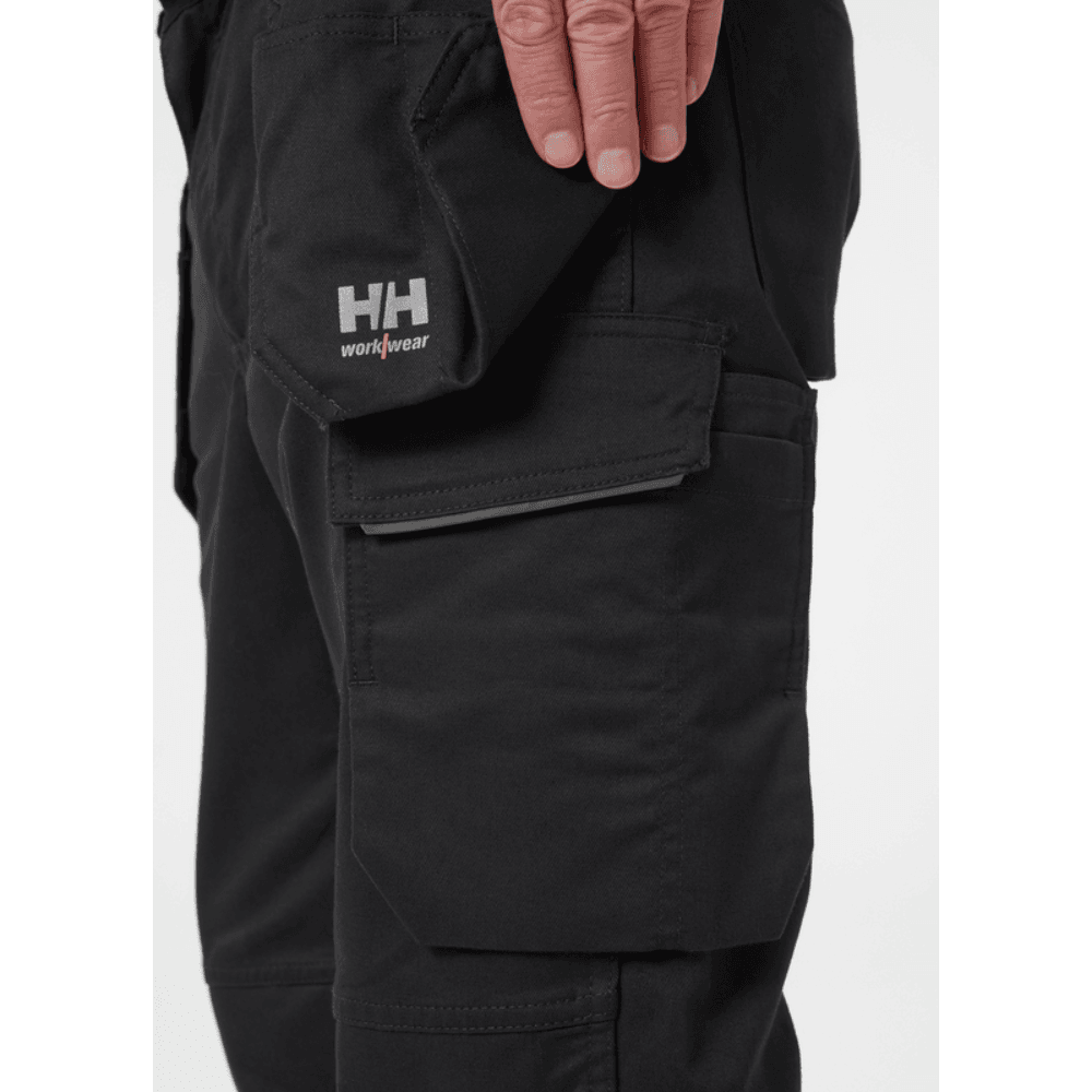 Helly Hansen 77521 Manchester Holster Pocket Knee Pad Trousers Black