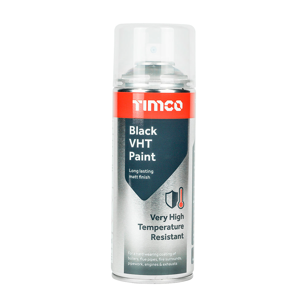 Black Very High Temperature Paint 650°C – Aerosol