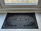 Rubber Doormat 60cm x 40cm - 'Welcome' (D2) - Absorbent Coir Mat for Indoor/Outdoor