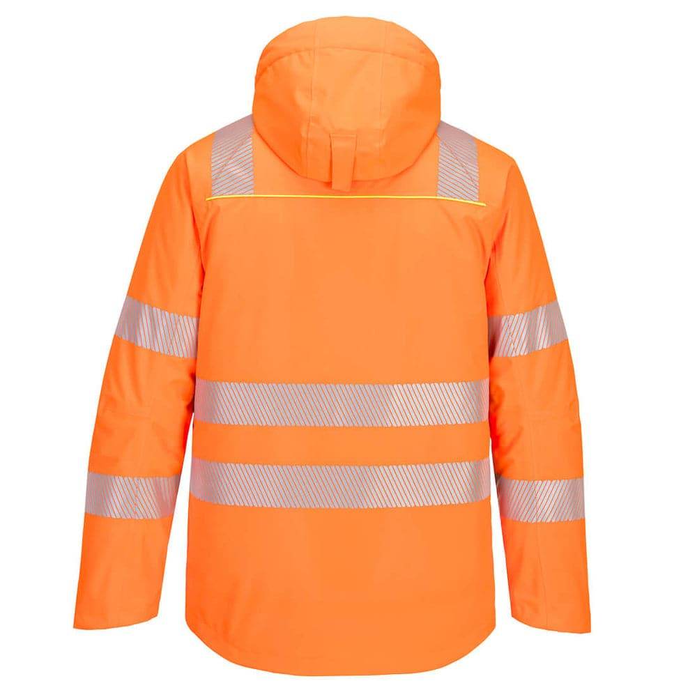 Portwest DX461 DX4 Hi-Vis Stretch Waterproof Breathable Winter Jacket