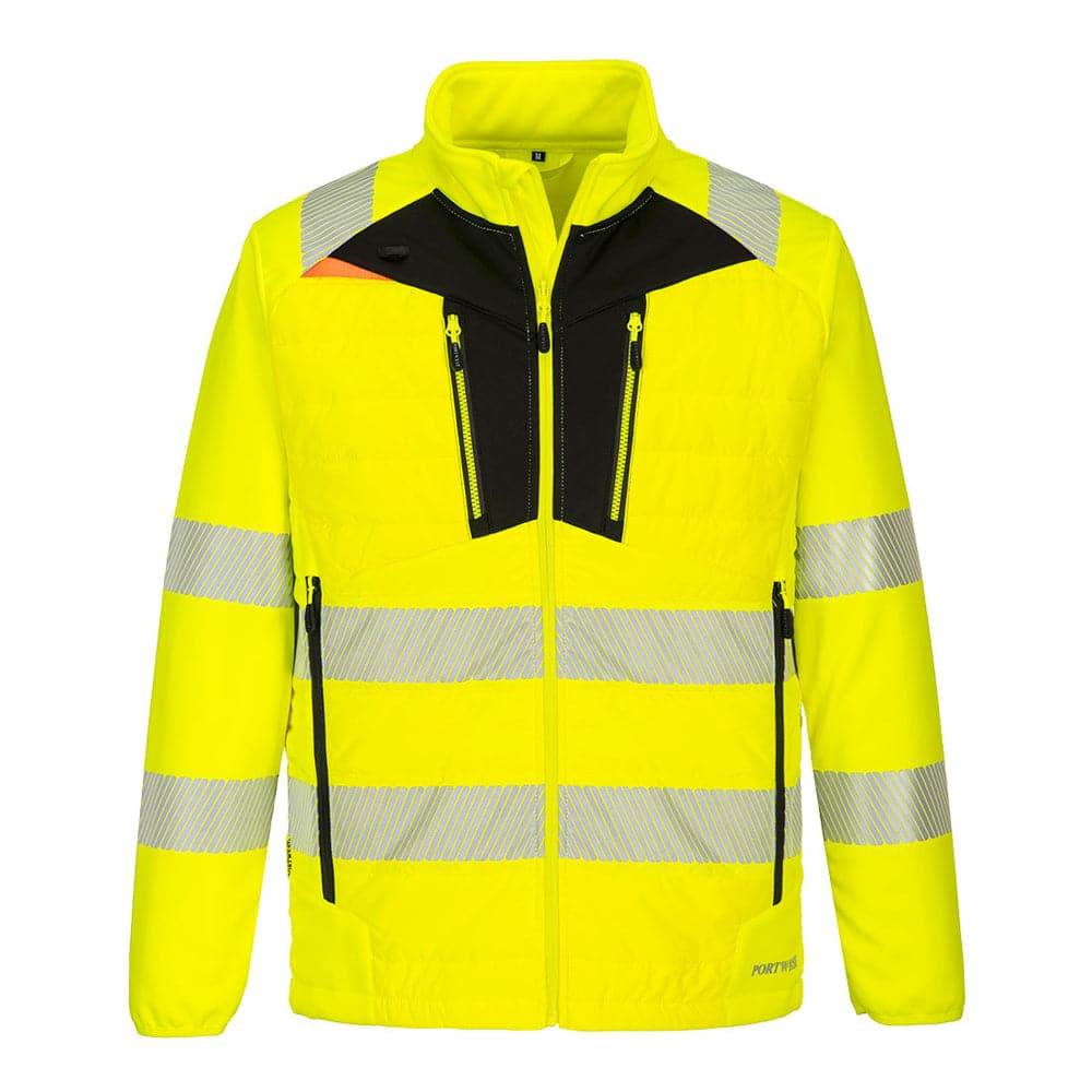 Portwest DX473 Hi-Vis Hybrid Baffle Jacket