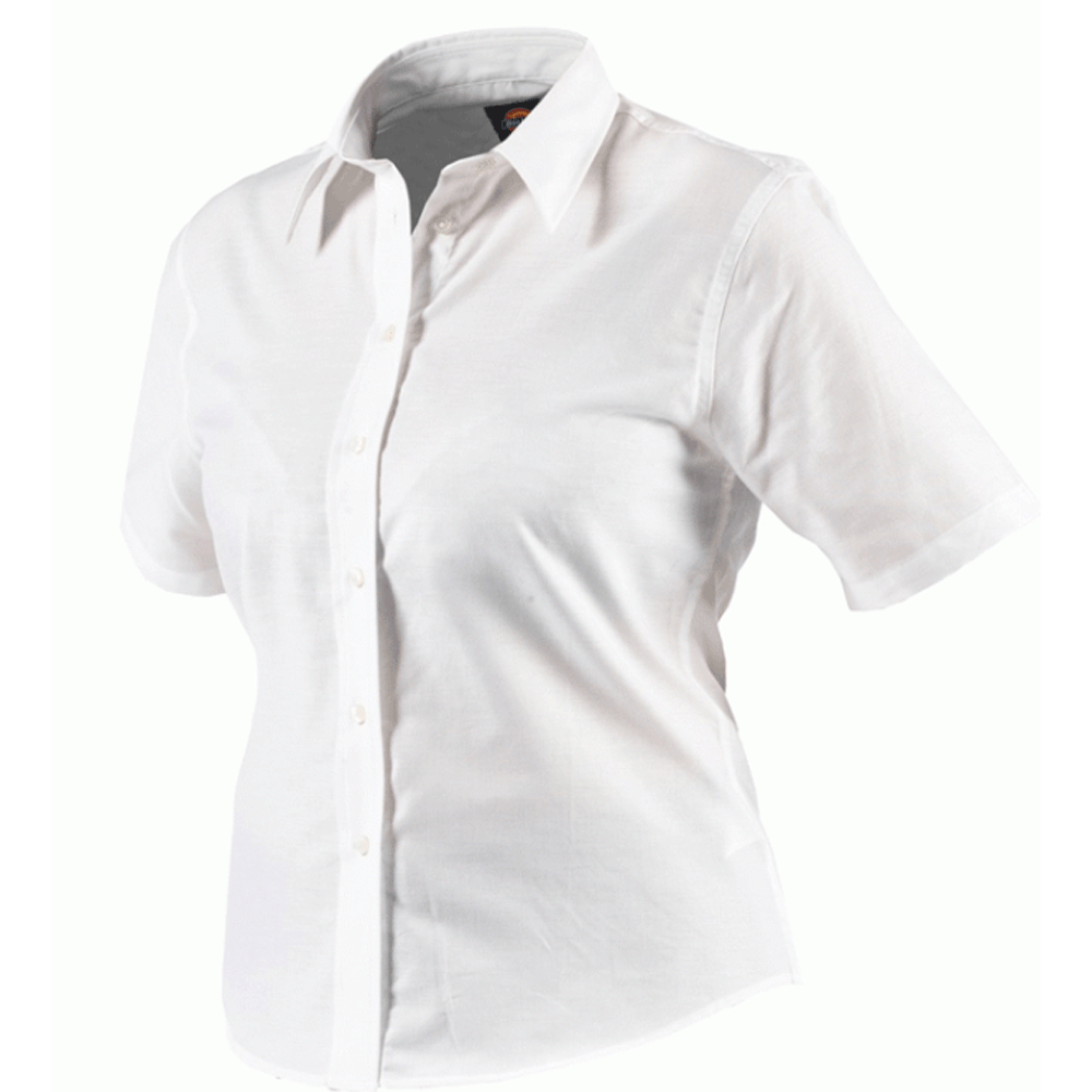 Dickies SH64350 Oxford Ladies T-Shirt White Size 12