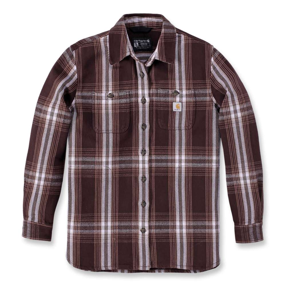 Carhartt 105991 Women's Loose Fit Heavyweight Twill Shirt Jac