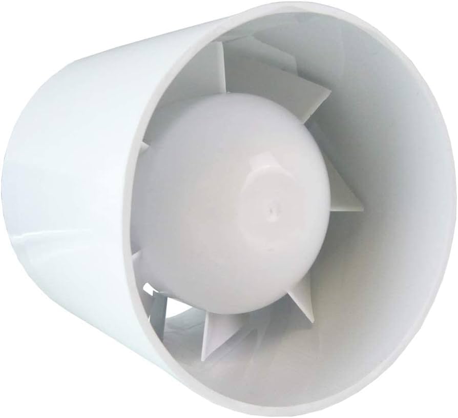 Euro 2 In Line Bathroom Fan 120mm