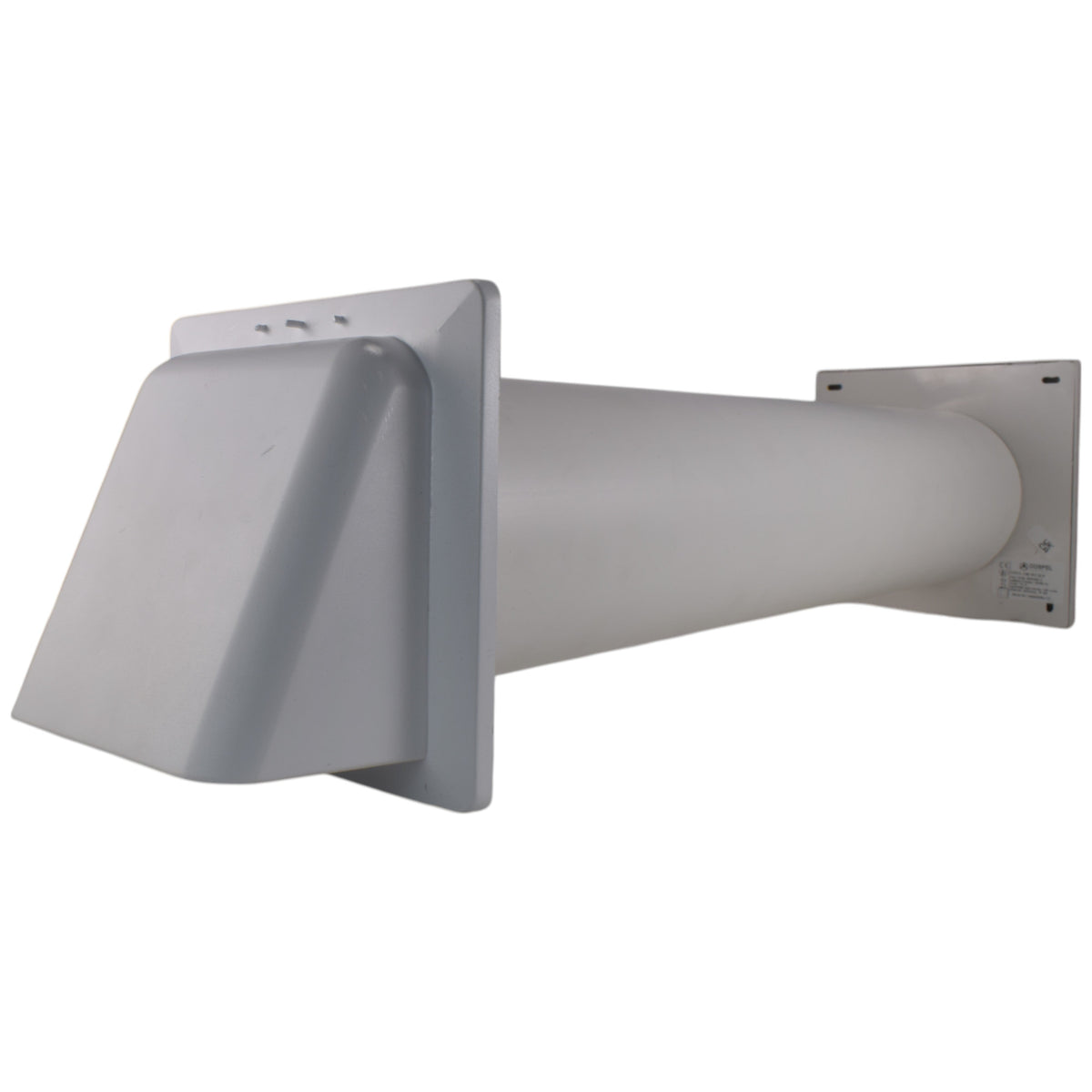 Through Wall Ventilation Kit – STYL Fan with Timer and White External Vent