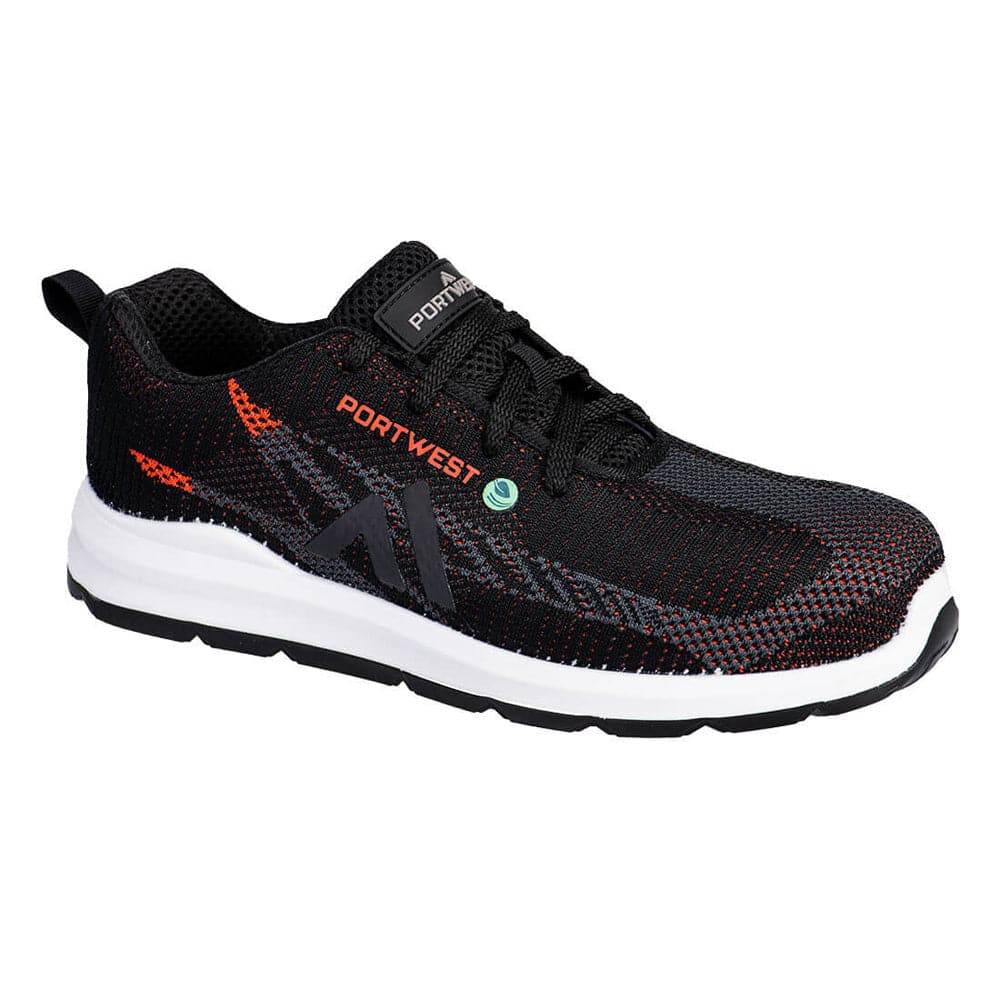 Portwest FC06 FX2 Eco Fly Composite Metal Free Lightweight Safety Trainer S1PS SR FO