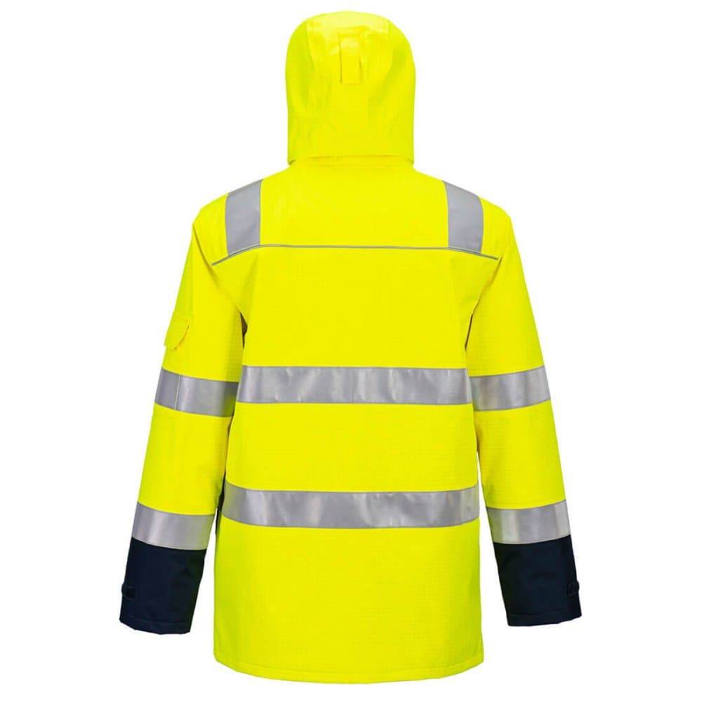Portwest FR605 Bizflame Rain+ Hi-Vis Light Arc Jacket