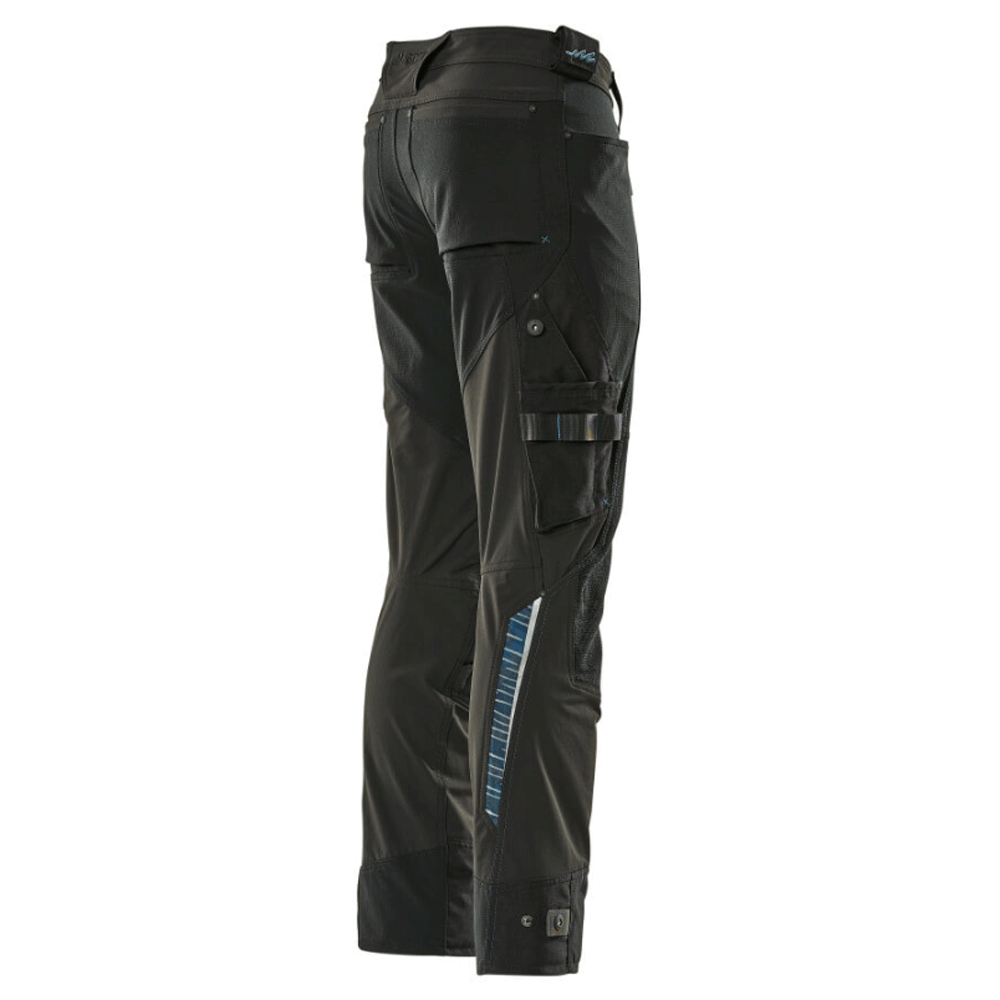 Mascot Adanced 17079 Water-Repellent Stretch Kneepad Work Trouser Black