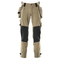 Mascot Advanced 17031 Water-Repellent Stretch Holster Pocket Work Trouser Khaki