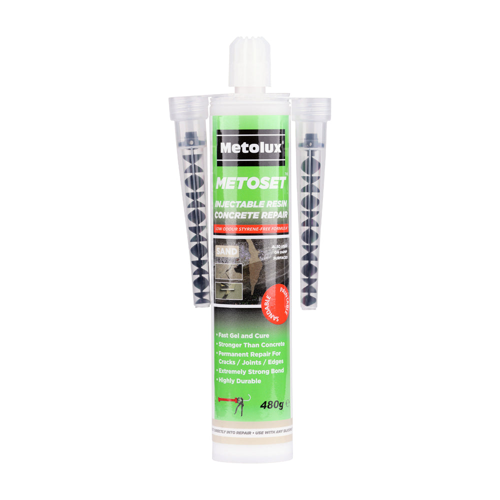 Metolux Metoset Concrete Repair Resin – Sand 480g