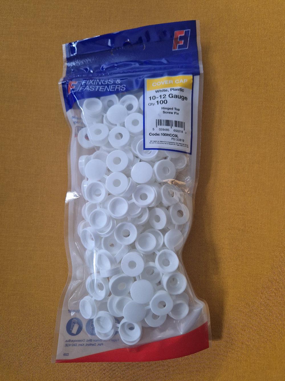 Neat finish screw cover caps for furniture & construction