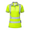 PULSAR P700 Ladies Hi-Vis Yellow Polo Shirt