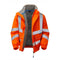 PULSAR PR496 Hi-Vis Orange Padded Bomber Jacket