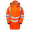 PULSAR PR499 Hi-Vis Orange Mesh Lined Storm Coat
