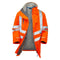 PULSAR PR502 Hi-Vis Orange Padded Storm Coat