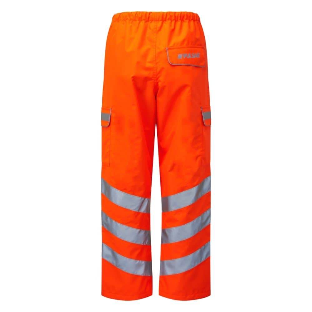 PULSAR PR503TRS Orange Rail Spec Waterproof Over Trousers