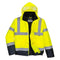 Portwest S266 - Hi-Vis Two Tone Waterproof Bomber Jacket Yellow Small