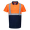 Portwest S479 Two-Tone Hi-Vis Polo Short Sleeve Work T-Shirt