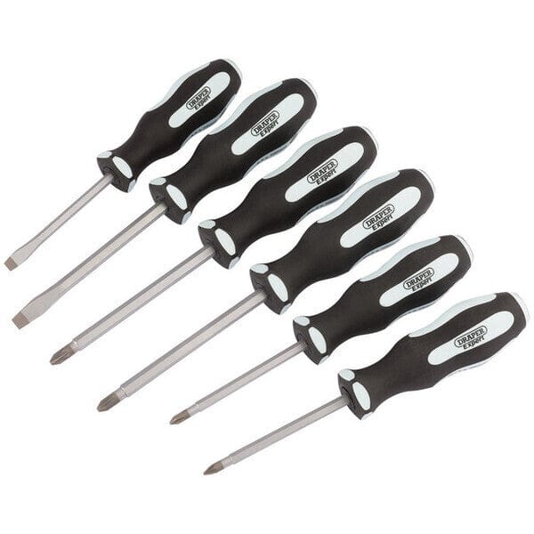 Pound Thru' Soft Grip Screwdriver Set (6 Piece)