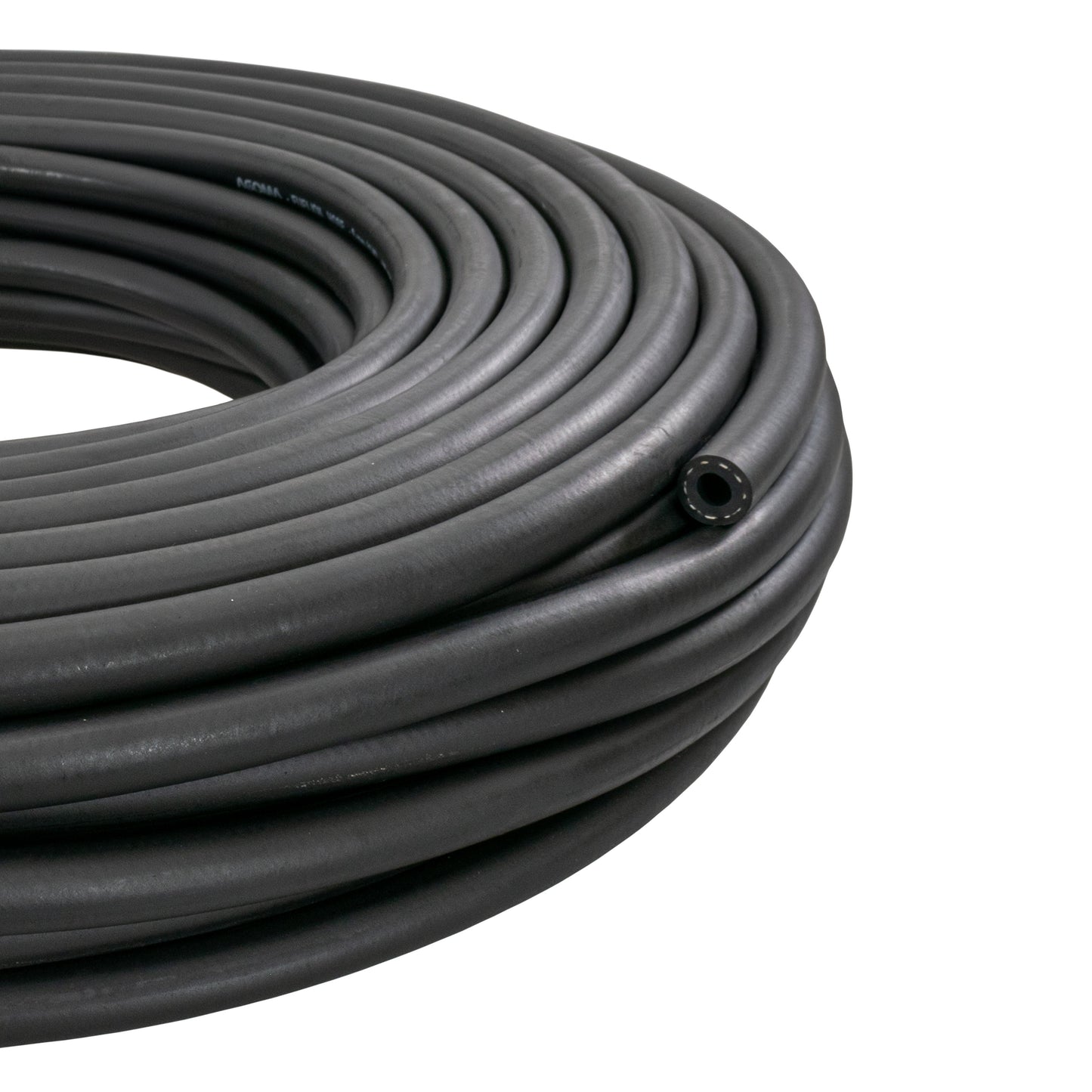 Rubber 3.2mm Braided Fuel, Oil Hose SAE J30 R6