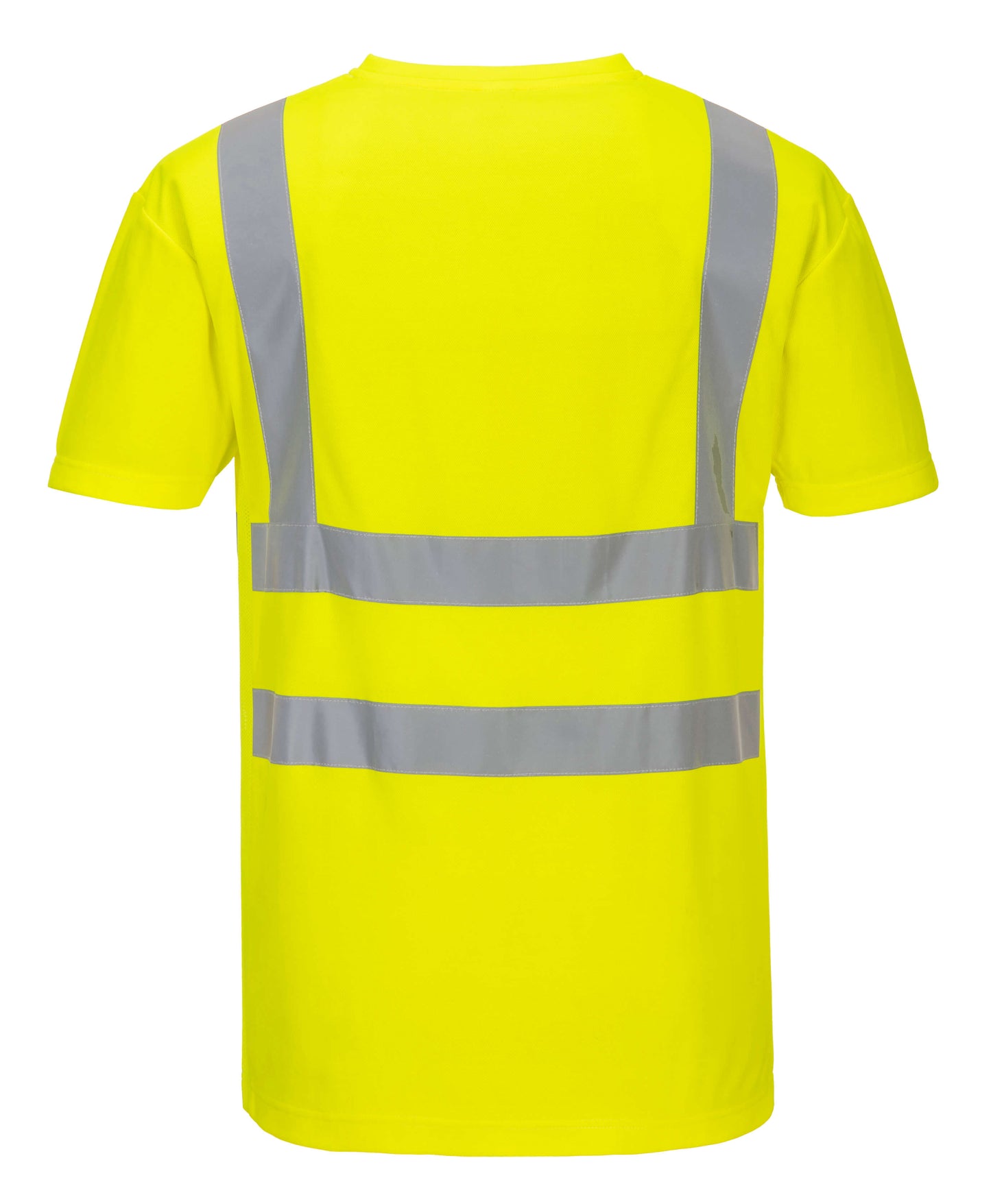 Portwest Hi-Vis Cotton Comfort Mesh Insert T-Shirt S/S S179