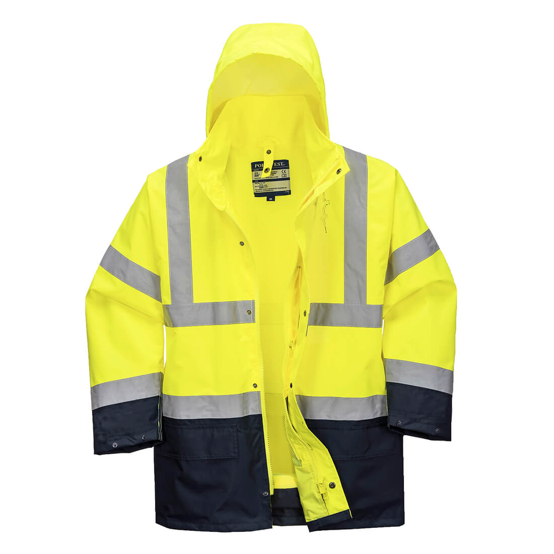 Portwest Hi-Vis 5-in-1 Contrast Essential Jacket S766