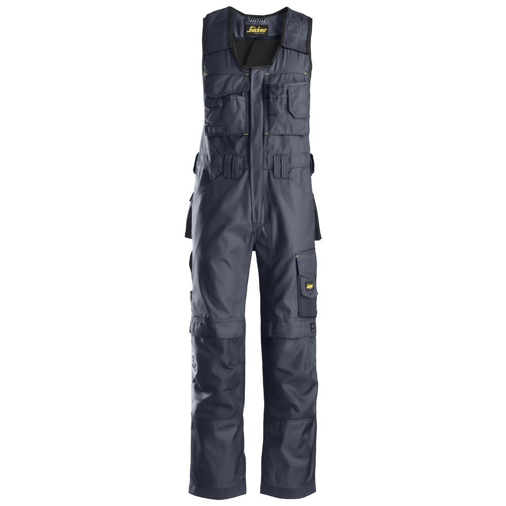 Snickers 0312 Craftsmen One-Piece Trousers, DuraTwill Navy Blue