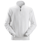 Snickers 2818 ½ Zip Work Sweatshirt White Medium