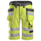 Snickers 3033 Hi-Vis Holster Pocket Shorts, Class 1 Hi-Vis Yellow, 38" Waist-Snickers 54