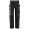 Snickers 3313 Craftsmen Trousers, Rip-Stop Black