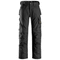 Snickers 3314 Craftsmen Trousers, Canvas+ Black