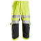 Snickers 6161 ProtecWork, Flame Retardant Hi-Vis Pirate Trouser, Class 2