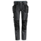 Snickers 6208 LiteWork, Detachable Holster Pocket Kneepad Work Trousers Steel Grey/Black, 30" Waist 30" Leg-Snickers 88