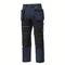 Snickers 6215 RuffWork Cotton, WorkTrousers+Holster Pockets Navy Blue/Black